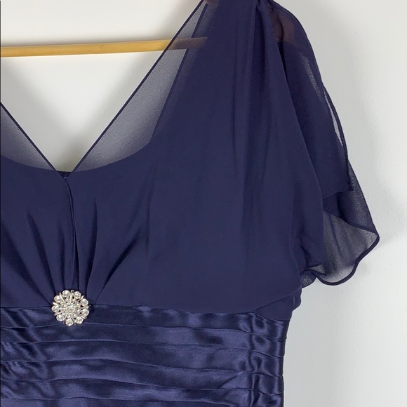 Patra Dresses & Skirts - Patra Navy Blue Evening Gown